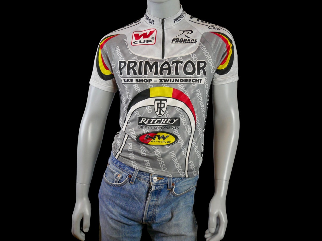 Maillot Cyclisme Vintage Look – Fabriqué En Australie – Années 90 – Taille XL