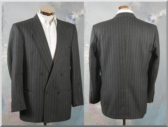 vintage double breasted blazer