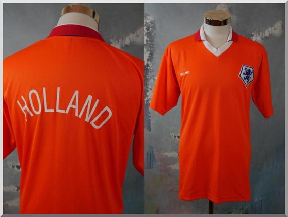Holland Collared Sports T-Shirt, 1990s Dutch Vinta