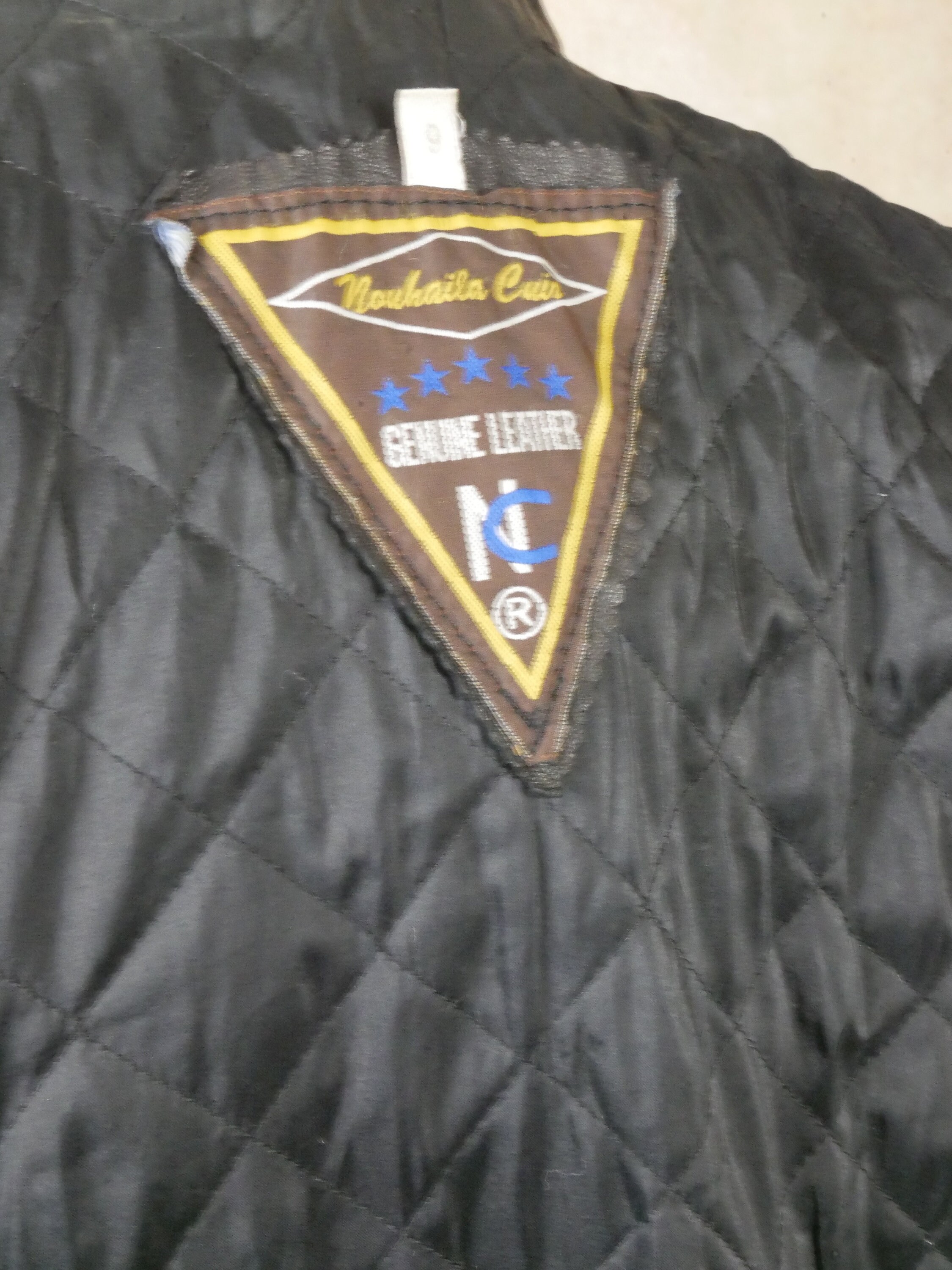 Black Leather Coat, 90s European Vintage Retro Genuine
