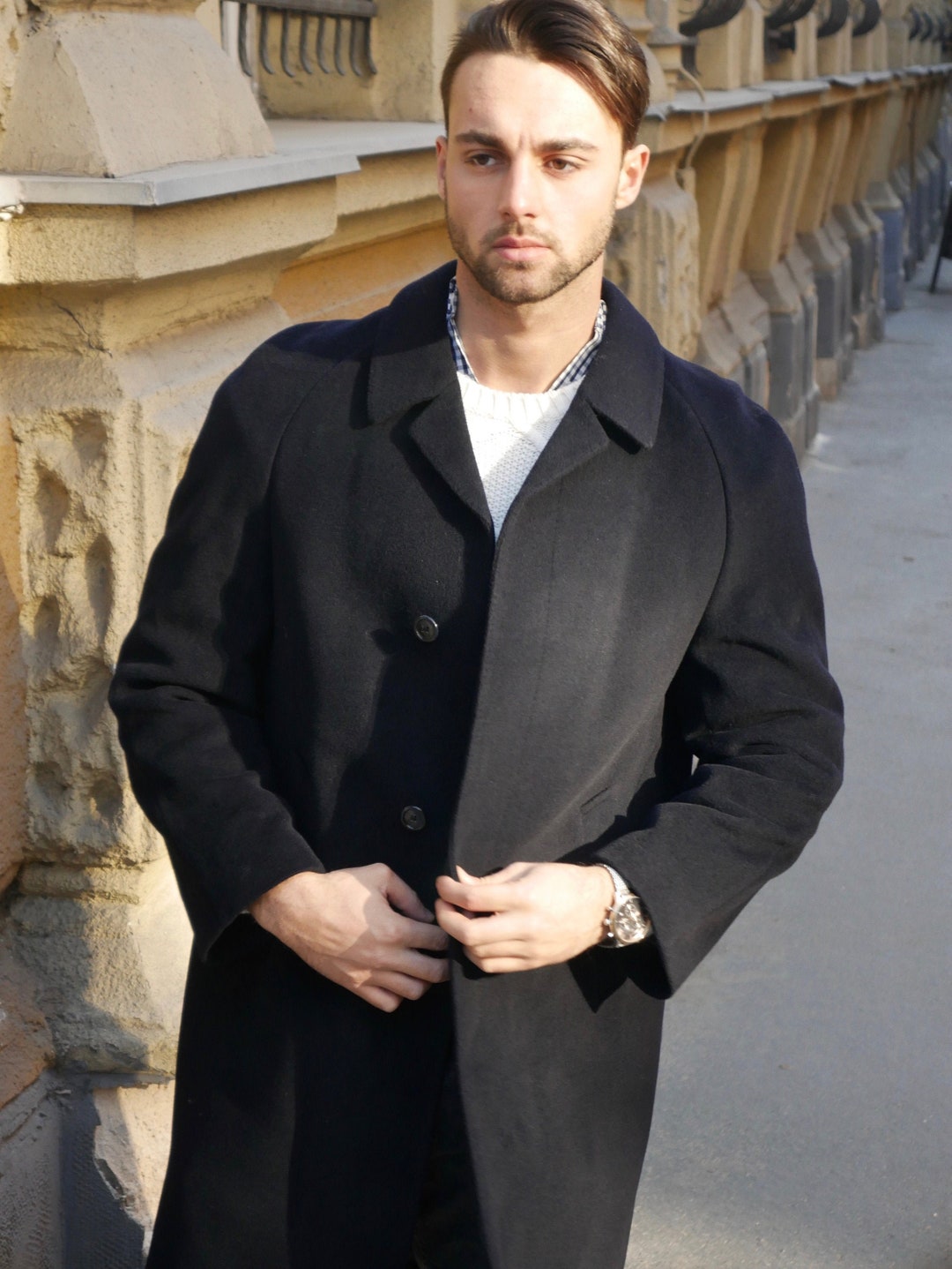 Ameri　UND VEST SET WOOL COAT COAT