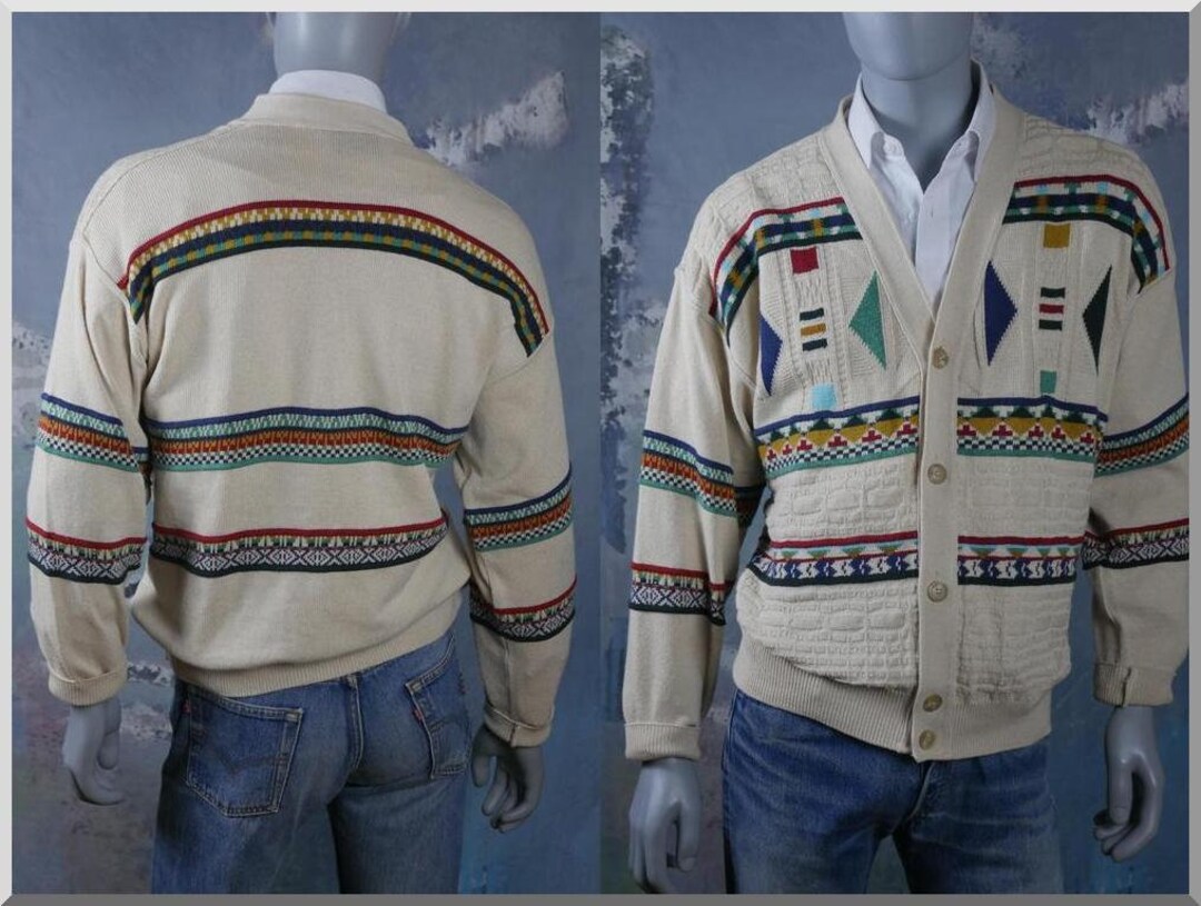 Cardigan Enfant 6 Ans – Capuche, Coton épais, Multicolore, Un Bouton – Très Bon état