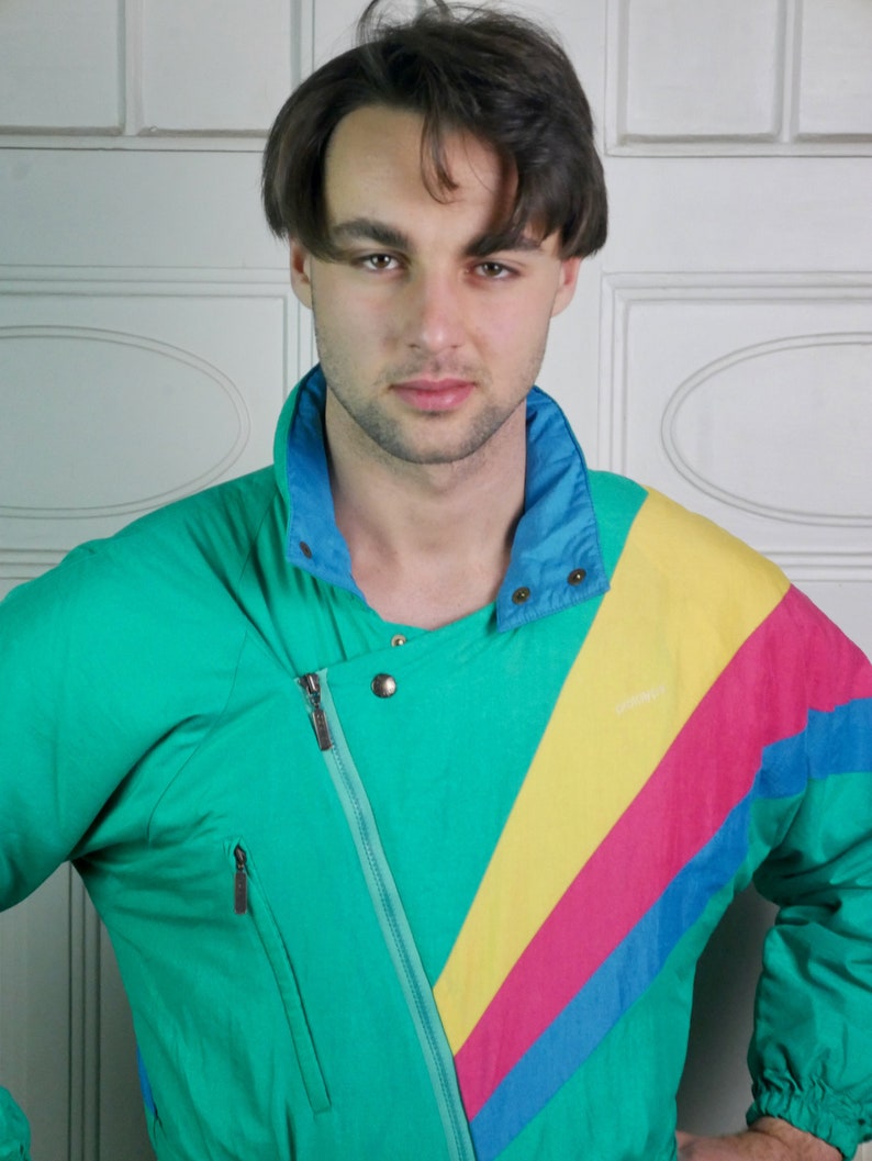 Ski Suit 80s Vintage Green Onepiece Snow Jumpsuit Coverall Etsy