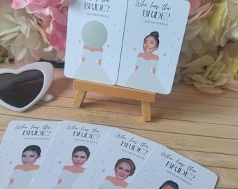 Who Has The Bride Scratch Off Game: Hen Party Celebrity Game