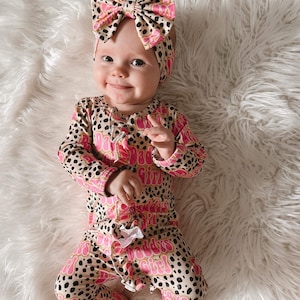 NEWBORN footie sleeper, Newborn, daddy’s girl, footie sleeper, baby girl going home outfit  baby outfit coming home brand new baby shower