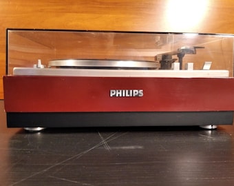 Philips F7130 Platine vinyle Automatic return Hifi son Vintage
