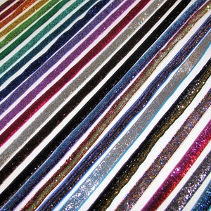 Thin GLITTER HEADBANDS Adjustable Headband Non slip Velvet Back Sparkle Head band Athletic Sports Hair Band