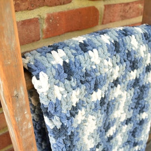 Easy Crochet Baby Blanket Pattern Crochet Toddler Blanket Pattern Beginner Crochet Blanket Pattern PDF Download image 7