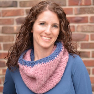 Easy Cowl Crochet Pattern for Beginners - Instant PDF Download image 2