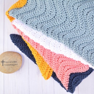 Crochet Prayer Shawl Pattern Crochet Pattern for Shawl Crochet Wrap Pattern Crochet Ripple Stitch Pattern PDF Download image 3