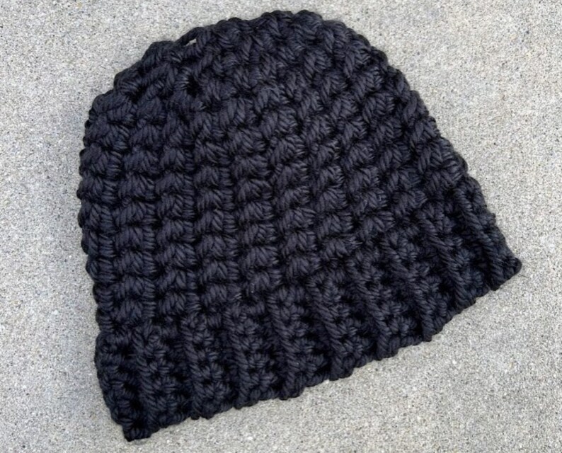 Super Bulky Crochet Beanie Pattern – Beginner Friendly, 6 Sizes (PDF ...