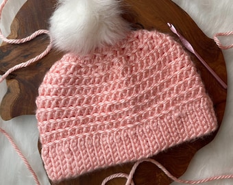 Cozy Crochet Hat Pattern - Instant PDF Download