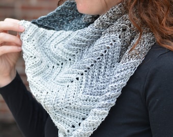 Quick Crochet Cowl Pattern for Women - Instant PDF Download
