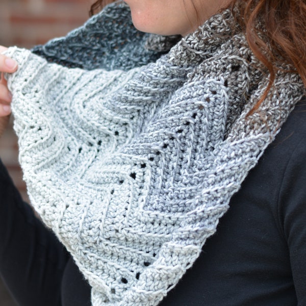 Quick Crochet Cowl Pattern for Women - Instant PDF Download