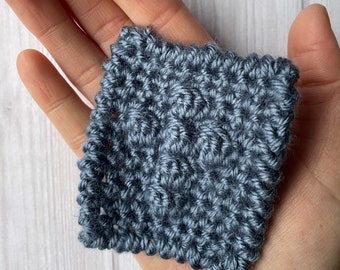 Crochet Bobble Prayer Square Pattern – Pocket Prayer Cloth (PDF Download)