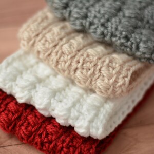 Gehaakt oorwarmerpatroon – winterhoofdband voor dames (pdf-download) afbeelding 7