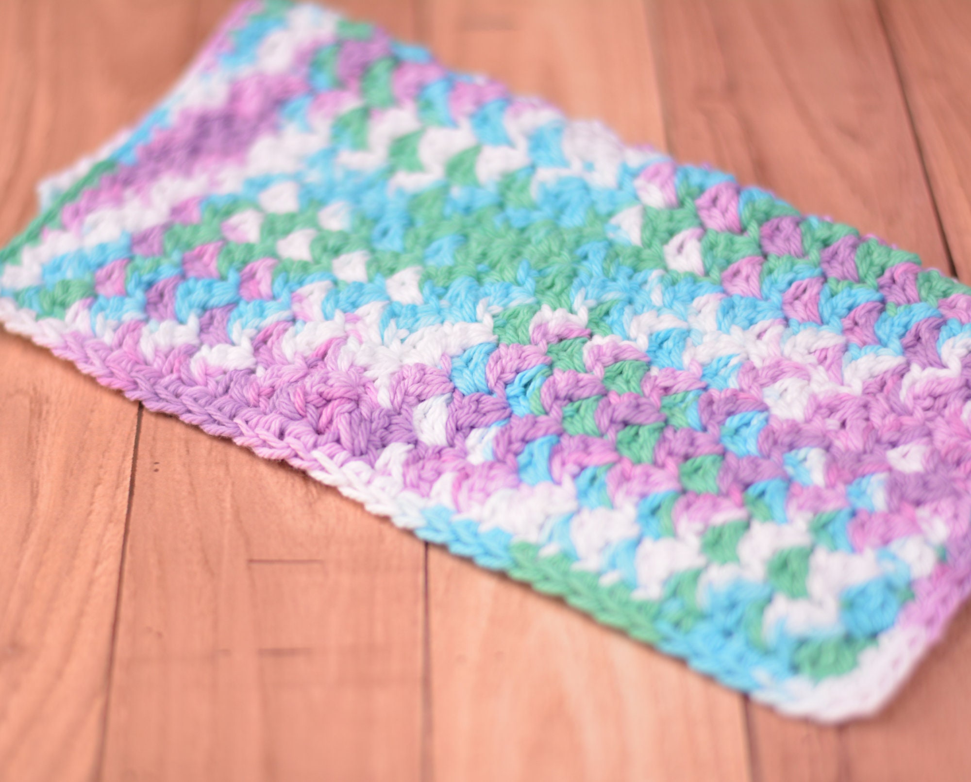 Washcloth Crochet Pattern Crochet Pattern for Dishcloth Etsy
