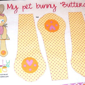 DIY Panel Häschen My pet bunny buttercup Bild 3