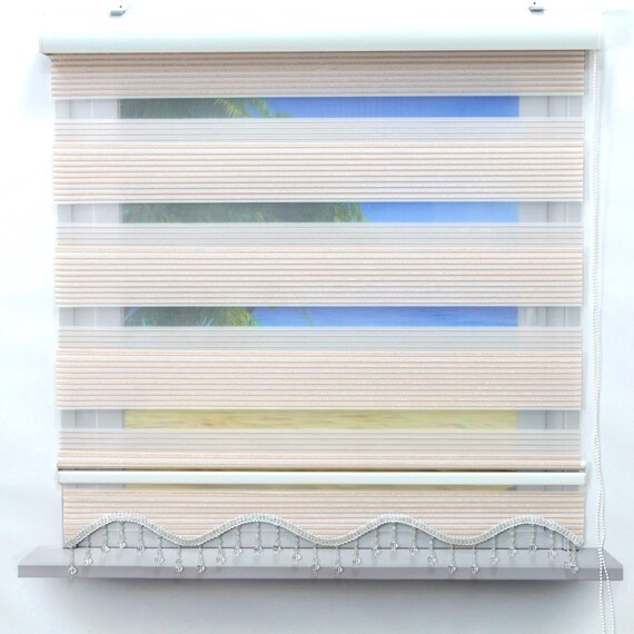 Brilliant Double Rollo Demet Pink White Window Door Rollos Duorollo View Densitive viscProtection sunscreen Jalousie Gardine directly from manufacturer