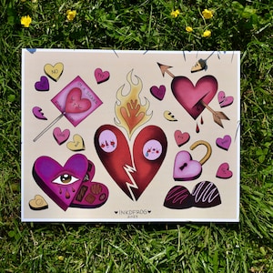 Sweet Heart Flash Sheet