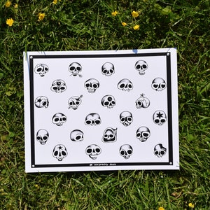 Skull Flash Sheet