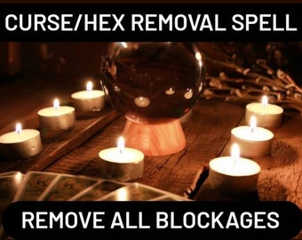 Powerful curse hex removal spell cast by me spell casting service to remove blockages and negative energy