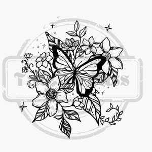 Butterfly Tattoo Permission / Tatt File