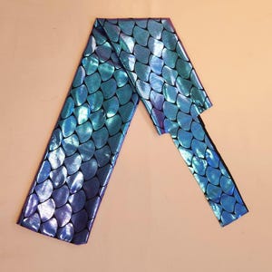 Iridescent Dragon Scales Tail Bag