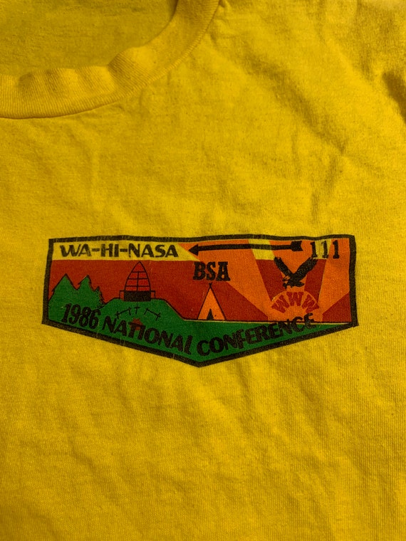Vintage 1986 Boy Scouts of Tennessee T-Shirt