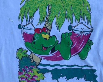 Vintage Puerto Rico Souvenir Tee | Frog T-Shirt