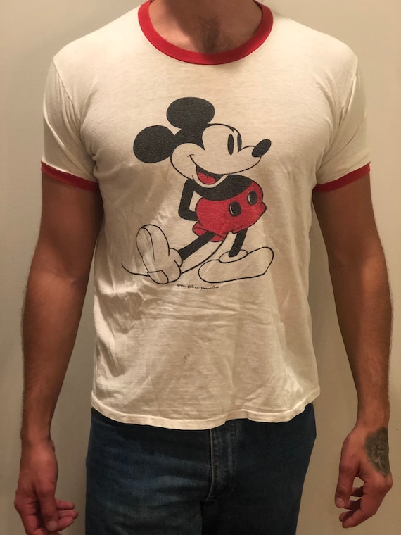 Killer vintage Mickey Mouse ringer t-shirt