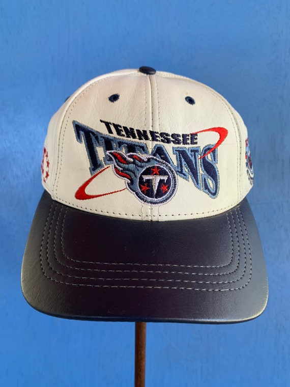 Y2K Tennessee Titans Hat Leather NFL 