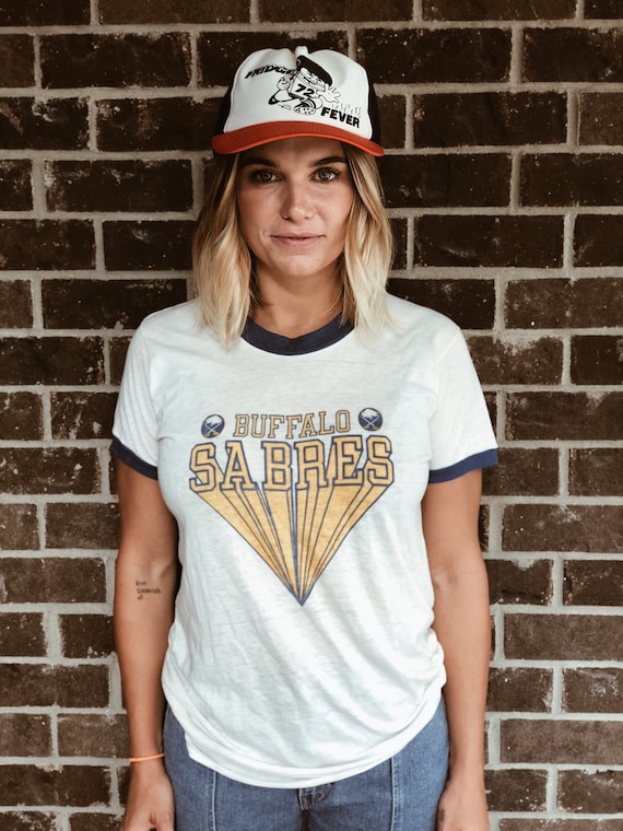 Vintage Buffalo Sabres NHL ringer shirt