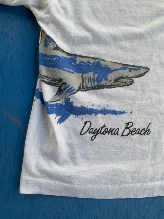 Vintage Kids Shark Tee | Daytona Beach T-Shirt | … - image 4