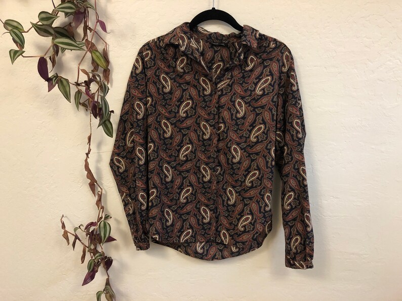 SM Paisley Button Down Shirt