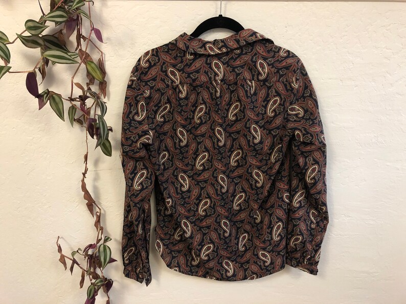 SM Paisley Button Down Shirt