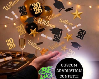 Custom Graduation Confetti