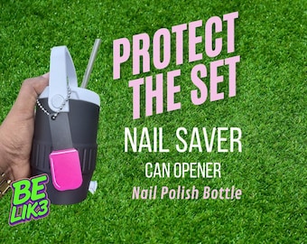 Nail Saver Can Opener, Protects Manicures, Soda Pop Tab Opener