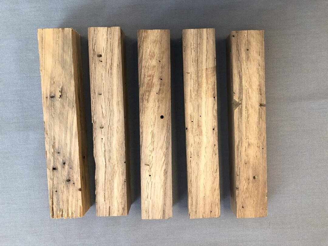 Reclaimed American Wormy Chestnut Half Moon Box Call