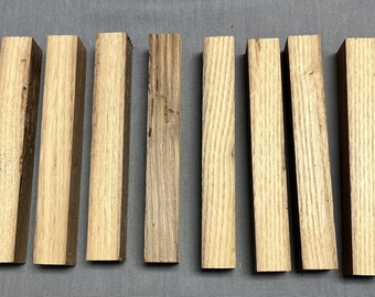 6 Set of 10 American Wormy Chestnut Pen Blanks Antique Barn Wood