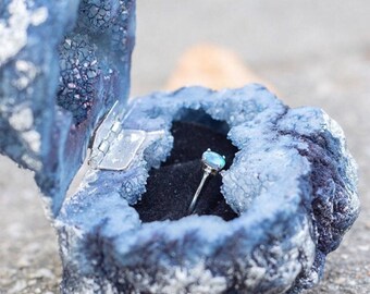 rock engagement ring box