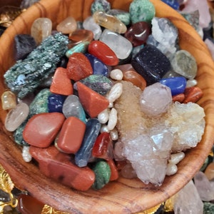 Crystal Confetti| Mystery Confetti Grab bag| Witch Confetti | Assorted Crystals | Gemstone Scoop | Perfect Gift| Fairy Confetti