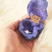 Backordered Amethyst Crystal Wedding Ring Box, Purple Geode Ring box Amethyst Geode Agate Jewelry box ,Unique Engagement Ring Box,