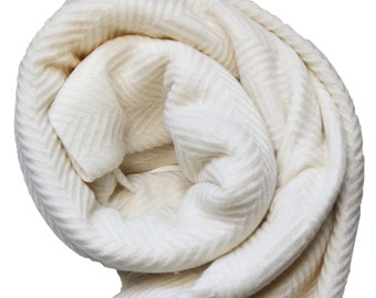 Écharpe en cachemire Wrap Châle 8 plis Exclusif Qualité Premium Fine Wool Stole Pashmina Fait à la main au Népal Cadeau de Noël pour hommes et femmes