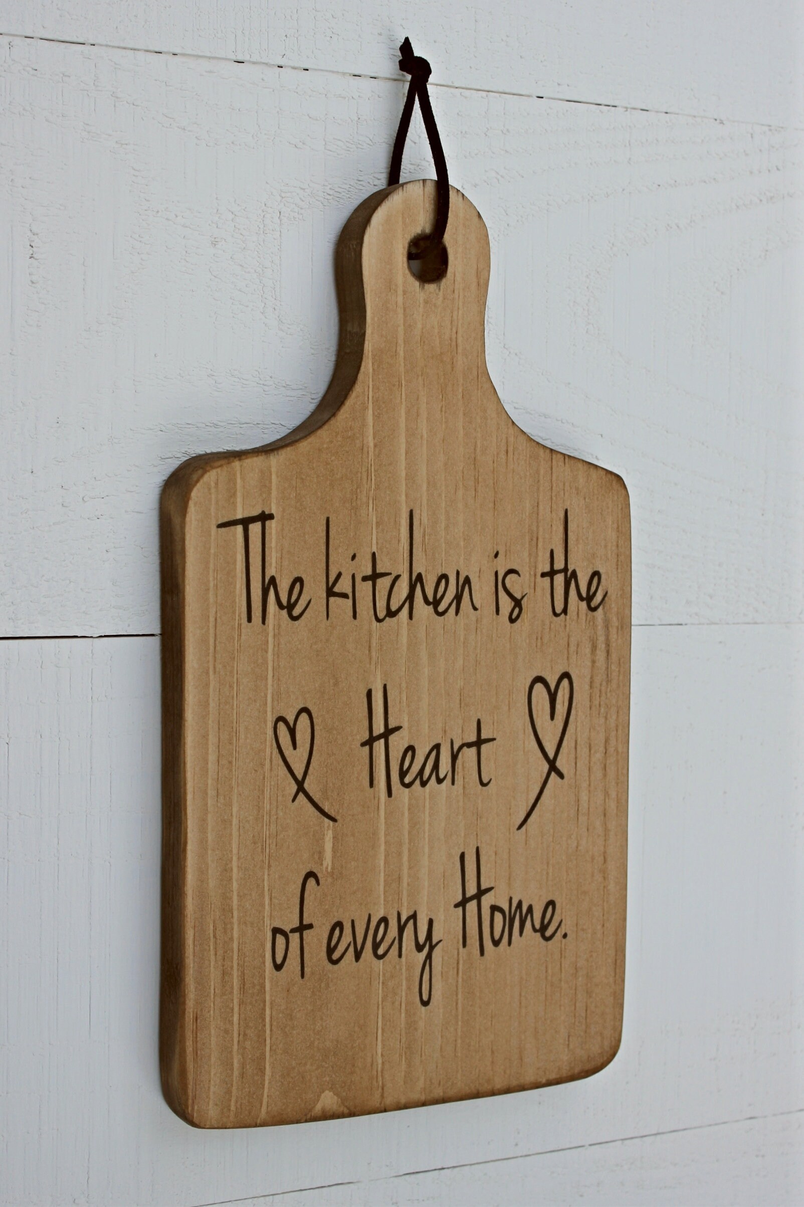 Handcrafted Cutting Board Wall Hanging Hand Painted kitchen Etsy