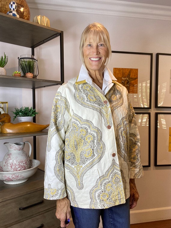 Quilt Coat, Chore Coat, Farm Jacket, Quilt Coat, Quilted Jacket 