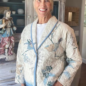 quilt coat, jacket, quilt, patchwork, vintage