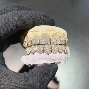 6 or 8 teeth (Hand set honeycomb style Si1 diamond quality)