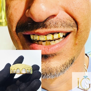 6 Teeth (2-tone w/ Diamond Dust)