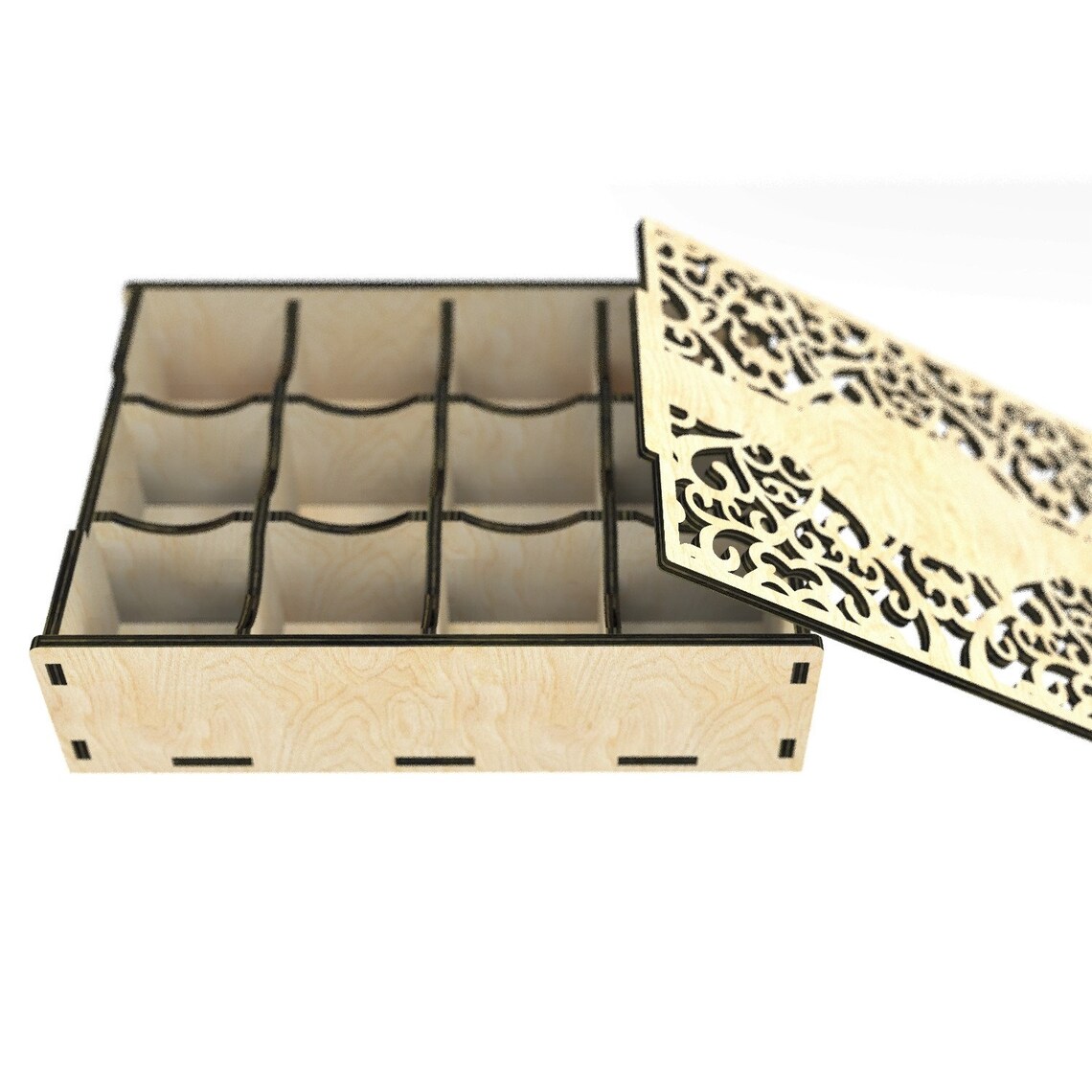 Original Candy Box for Your Own Handmade Chocolate Candy Dxf Etsy